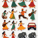 Culture India - Sticker Sheet v18